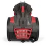 Livoo DOH136R - Aspirateur multicyclonique sans sac 700W, 16kPa, 78dB, réservoir 3L avec filtre lavable, rouge et gris