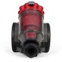 Livoo DOH136R - Aspirateur multicyclonique sans sac 700W, 16kPa, 78dB, réservoir 3L avec filtre lavable, rouge et gris