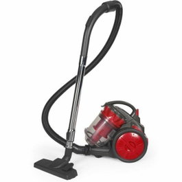 Livoo DOH136R Aspirateur Multi-cyclonique sans sac Rouge et Gris