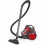 Livoo DOH136R Aspirateur Multi-cyclonique sans sac Rouge et Gris