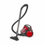 Livoo DOH136R Aspirateur Multi-cyclonique sans sac Rouge et Gris