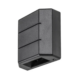 RABALUX Applique Extérieure Lippa LED 6W 70Lm IP54 RAB-7319 Moderne Noir 3000K Pour Terrasse et Mur