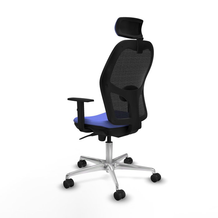Piqueras y Crespo Chaise de Bureau avec Appui-tête 1D086N2 Bleu clair Piqueras y Crespo Chaise de Bureau avec Appui-tête 1D086N2 Bleu clair