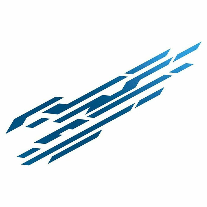 Foliatec Autocollant de design pour voiture Street Bleu (2 pièces)