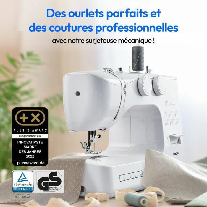 Medion SM 60 Machine à coudre Blanc