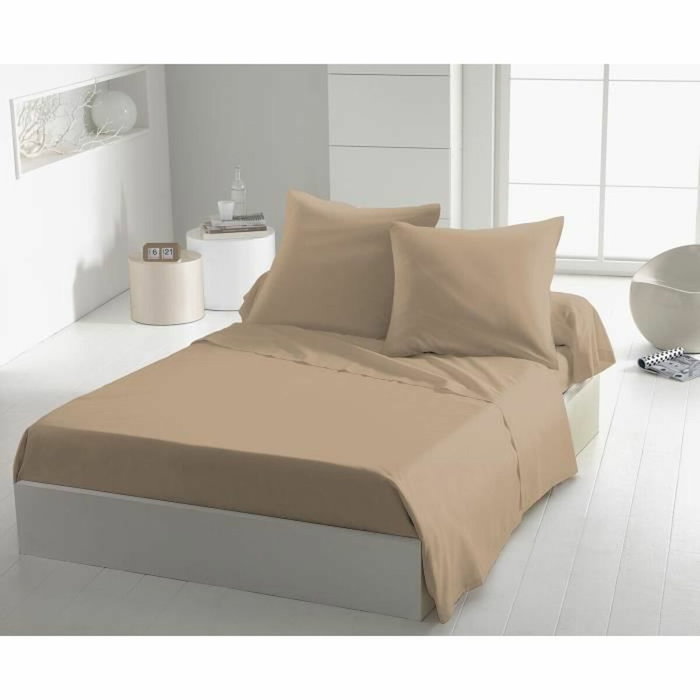 Home Linge Passion Lot de 2 taies d'oreiller carrées 63 x 63 cm - Beige Home Linge Passion Lot de 2 taies d'oreiller carrées 63 x 63 cm - Beige