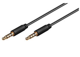 MicroConnect Câble d'extension Minijack 3,5 mm slim, 3 m