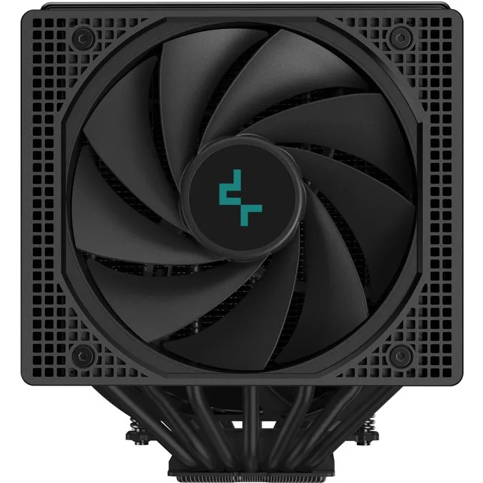 Deepcool Assassin IV VC Vision Noir Ventirad CPU avec Écran Magnétique, 7 Caloducs, TDP 300W, Refroidissement Haut de Gamme - R-ASN4-BKNVMD-G