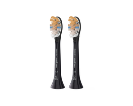 Philips Sonicare A3 Premium Tête de Brosse à Dents Sonique Tous-en-un HX9092/88 Noir - Pack Double