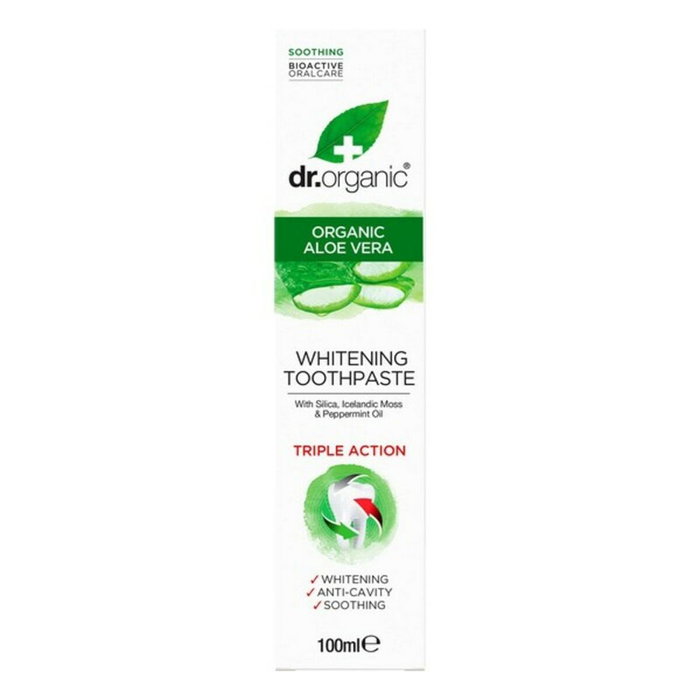Dr. Organic Dentifrice ALOE VERA 100 ml Dr. Organic Dentifrice ALOE VERA 100 ml