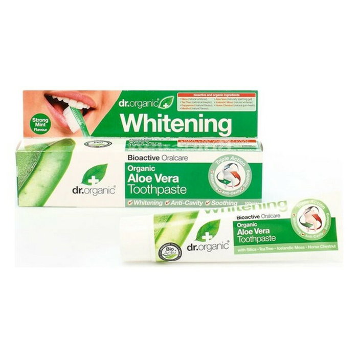 Dr. Organic Dentifrice ALOE VERA 100 ml Dr. Organic Dentifrice ALOE VERA 100 ml