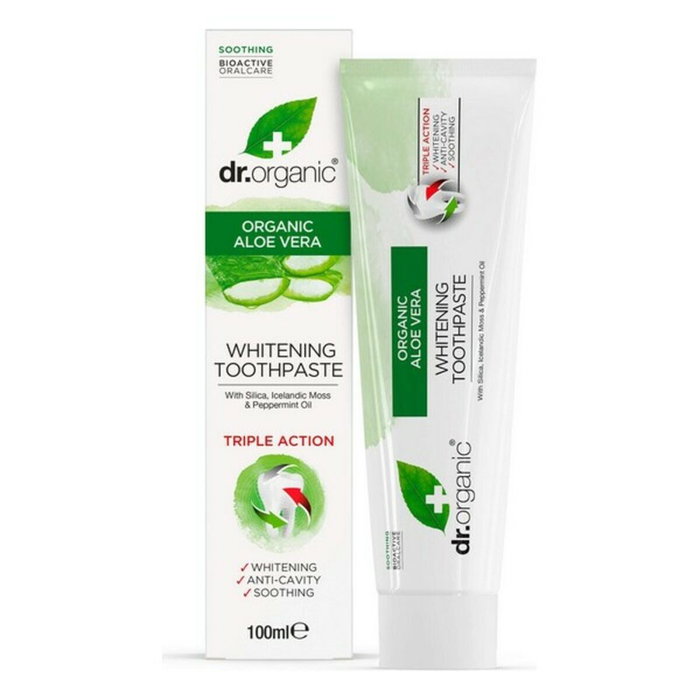 Dr. Organic Dentifrice ALOE VERA 100 ml Dr. Organic Dentifrice ALOE VERA 100 ml