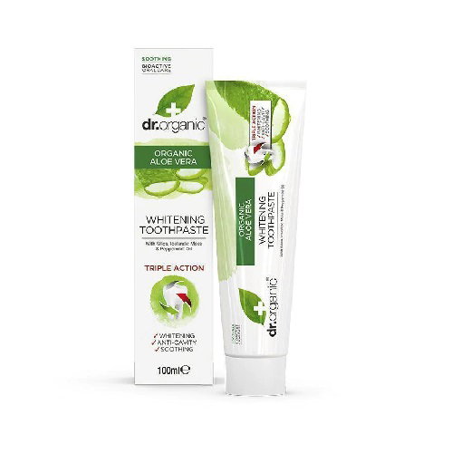 Dr. Organic Dentifrice ALOE VERA 100 ml Dr. Organic Dentifrice ALOE VERA 100 ml