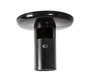 B-Tech BT7822 Support mural ou au plafond lourd 150 kg maximum pour tubes 50 mm, gestion des câbles, noir