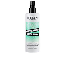 Redken Spray Rafraîchissant pour Boucles 7 Jours de Redéfinition - Brume Hydratante Anti-Frisottis pour Cheveux Bouclés, 250 ml