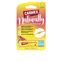 Carmex Stick Baume à Lèvres Naturellement Hydratant, Parfum Pastèque, Bio, Protection et Réparation 1 unité