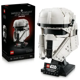 LEGO Star Wars 75458 Casque de Pilote d'AT-RT des Vestiges de l'Empire - Set de Construction Adulte 18cm