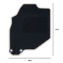 OCC Design Tapis sur mesure pour Honda Jazz (2001-2008) - 5 pièces