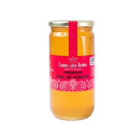 COMO UNA REINA Miel de Romarin Pot en Cristal Premium 500 g