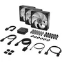 CORSAIR CO-9051034-WW Kit démarrage ventilateurs iCUE LINK RX120 RGB Max Triple Fan 12 cm Noir Refroidissement PC