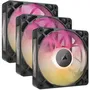 CORSAIR CO-9051034-WW Kit démarrage ventilateurs iCUE LINK RX120 RGB Max Triple Fan 12 cm Noir Refroidissement PC