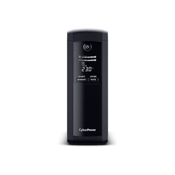CyberPower VP1600EILCD Value Pro Onduleur 1600VA/900W, 8 Prises, Protection Téléphonique, LCD CyberPower VP1600EILCD Value Pro Onduleur 1600VA/900W, 8 Prises, Protection Téléphonique, LCD