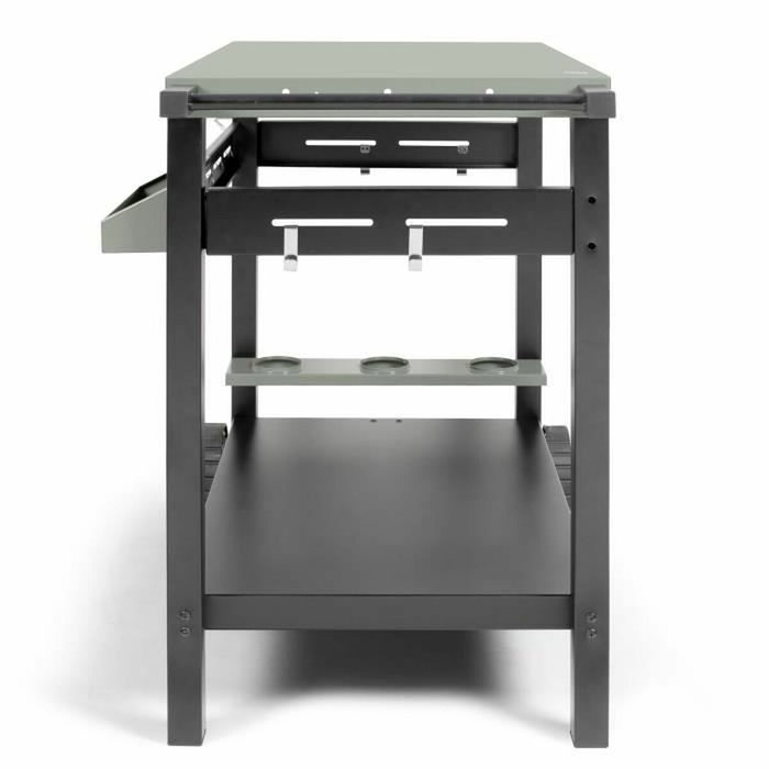 Livoo Desserte pour plancha GS167V Vert / Noir