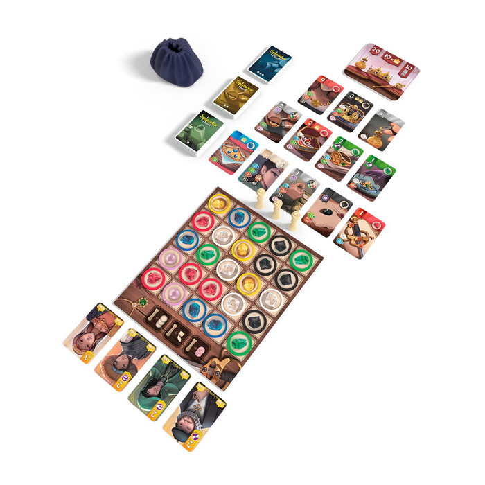 Space Cowboys Splendor Duel SCSPL2P01ES Jeu de société – 2 joueurs – Âge 10+ – Langue espagnole