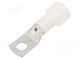 BM GROUP Connecteur à anneau tubulaire isolé blanc M14