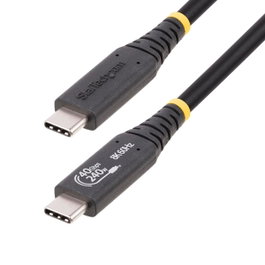 StarTech.com Câble USB4 USB-C 1 m Noir, 40 Gbps, 240 W