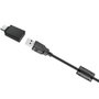Conceptronic Amdis07B Webcam 4K Ultra HD 8,3 MP avec micro double et réduction de bruit USB 2.0 Noir