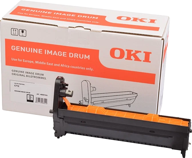 OKI 46507416 Unité de tambour noir pour C712, 30 30 000 pages OKI 46507416 Unité de tambour noir pour C712, 30 30 000 pages