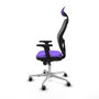 Piqueras y Crespo Chaise de Bureau 2D086G1 Lila avec Appui-tête