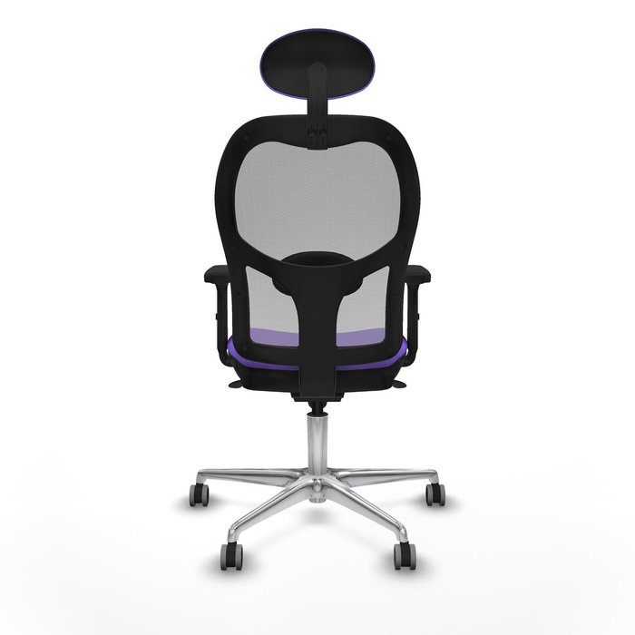 Piqueras y Crespo Chaise de Bureau 2D086G1 Lila avec Appui-tête