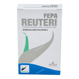 FEPADIET Fepa-Reuteri 20 gélules Probiotique Lactobacillus Reuteri Complément alimentaire Flore intestinale Vegan