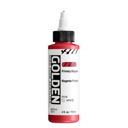Golden High Flow Couleurs Acryliques Magenta Primaire 118 ml