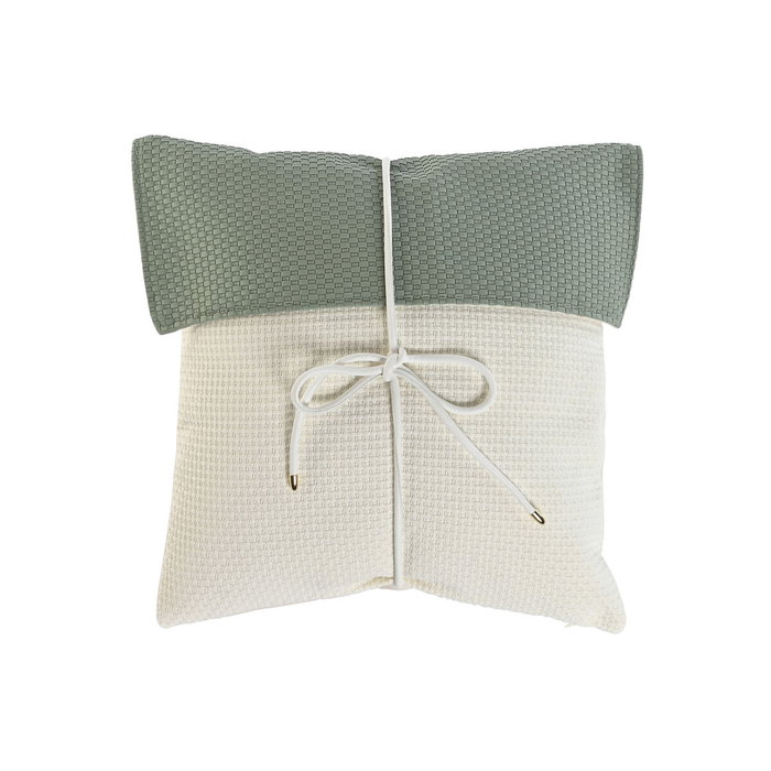 Home ESPRIT Coussin Blanc Vert 45 x 10 x 45 cm Home ESPRIT Coussin Blanc Vert 45 x 10 x 45 cm