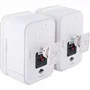 JBLPRO Control 1 Pro - Blanc (2 Unités) Enceinte Professionnelle Compacte 150W