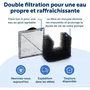 Petsafe VIVA Fontaine à Eau pour Chien et Chat 4,1 L - Distribution d'Eau Fraîche Filtée - Réservoir Large - Blanc