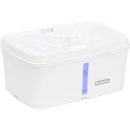 Petsafe VIVA Fontaine à Eau pour Chien et Chat 4,1 L - Distribution d'Eau Fraîche Filtée - Réservoir Large - Blanc