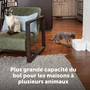 Petsafe VIVA Fontaine à Eau pour Chien et Chat 4,1 L - Distribution d'Eau Fraîche Filtée - Réservoir Large - Blanc