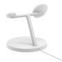 Belkin BoostCharge Pro WIZ032KQWH Base de Charge sans Fil 3-en-1 MagSafe 15W pour iPhone Apple Watch AirPods Blanc