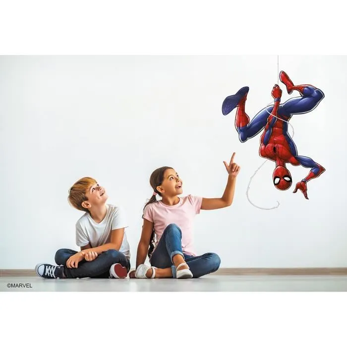Lexibook Appareil Photo Numérique Enfant Spiderman - Ecran LCD 2 Pouces, Grand Angle 100 Degrés, Photos et Vidéos Haute Résolution, Rouge