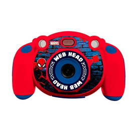 Lexibook - Cámara Digital Spiderman Dj080Sp - Caméra vidéo numérique HD pour enfants avec 138 cadres amusants, vidéo 1080p, photo 12 MP - Âge recommandé : +5 ans