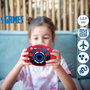 Lexibook - Cámara Digital Spiderman Dj080Sp - Caméra vidéo numérique HD pour enfants avec 138 cadres amusants, vidéo 1080p, photo 12 MP - Âge recommandé : +5 ans