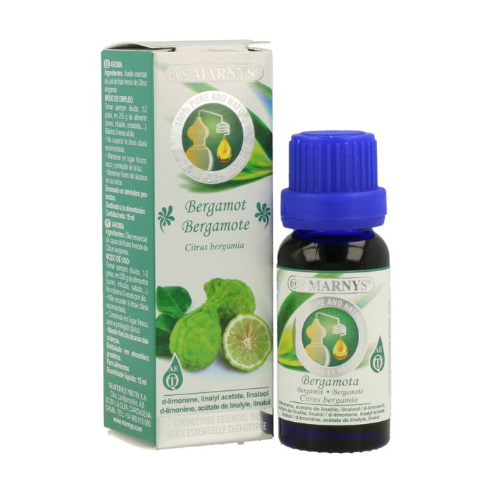 MARNYS Huile Essentielle de Bergamote 15ml MARNYS Huile Essentielle de Bergamote 15ml