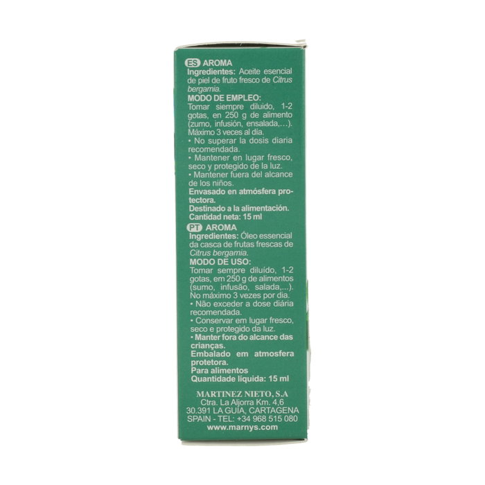 MARNYS Huile Essentielle de Bergamote 15ml MARNYS Huile Essentielle de Bergamote 15ml