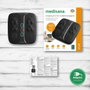 Medisana LM 100 Masseur 2 en 1 Pieds et Jambes avec Shiatsu et Chauffant, Noir