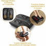 Medisana LM 100 Masseur 2 en 1 Pieds et Jambes avec Shiatsu et Chauffant, Noir