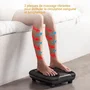Medisana LM 100 - Masseur shiatsu et vibrations 2 en 1 pour pieds et jambes - Fonction chauffante - 2 intensités - Noir